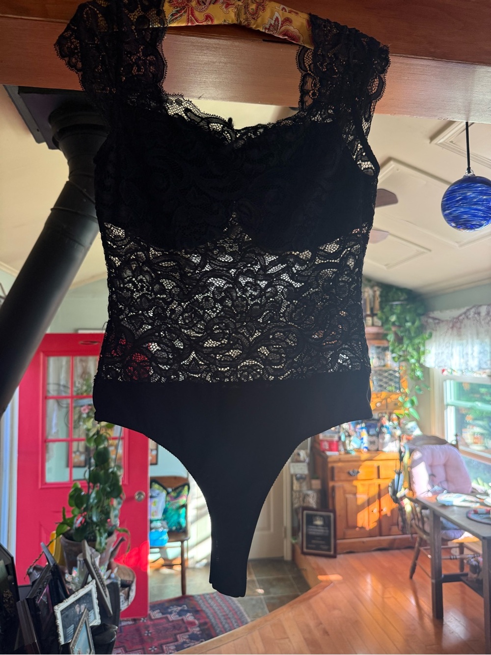 Black Lace Bodysuit